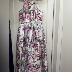 Flower Homecoming Dress